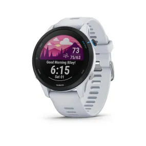 Garmin Forerunner 255 Music GPS Smartwatch - 45.6mm Whitestone
