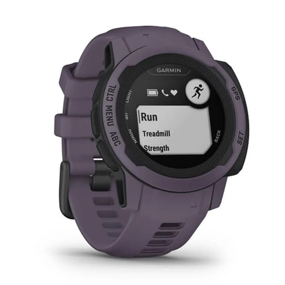 Garmin Instinct 2S Deep Orchid Smaller-Sized Standard Edition Rugged Outdoor GPS Smart  Watch - 010-02563-14
