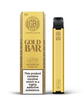 Gold Bar Watermelon Citrus Ice Disposable