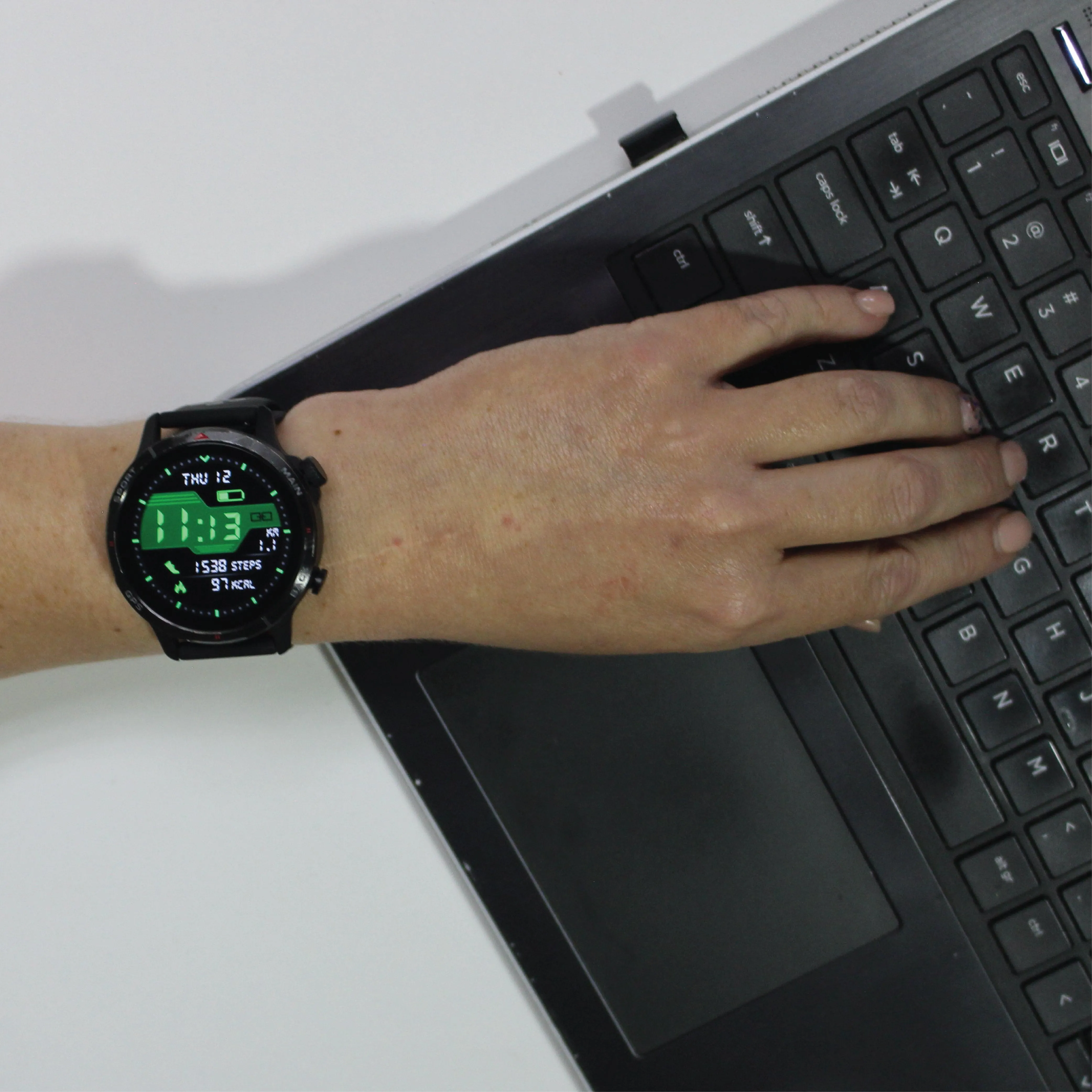 GPS AI Smart Watch | Apple Health & Strava Compatible | SF Fit Fuel Series