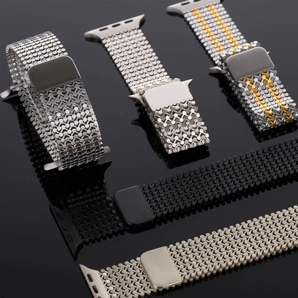 Gravion Stainless Steel Apple Watch Band