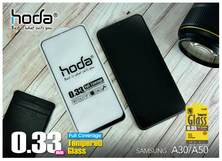 Hoda 0.33mm 2.5D Full Coverage Glass Screen Protector SAMSUNG A50/A50s /A30 /A30s