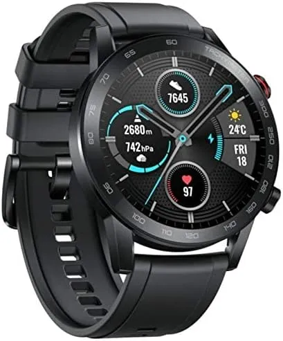 Honor MagicWatch 2 Smartwatch, 14 Day Battery Life, 15 Fitness Modes, Swimming Heart Rate Monitor, Stress Sleep Tracking, Bluetooth Call, 46mm