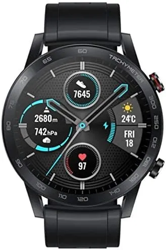 Honor MagicWatch 2 Smartwatch, 14 Day Battery Life, 15 Fitness Modes, Swimming Heart Rate Monitor, Stress Sleep Tracking, Bluetooth Call, 46mm