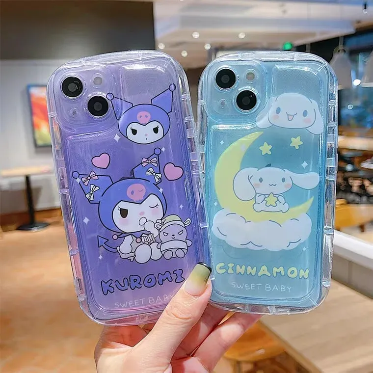Kawaii iPhone Case (Cinnamoroll & Kuromi)