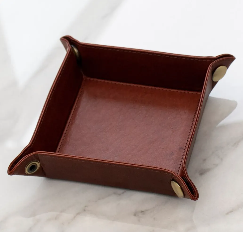 Leather Tidy Tray