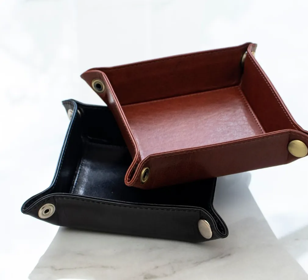Leather Tidy Tray