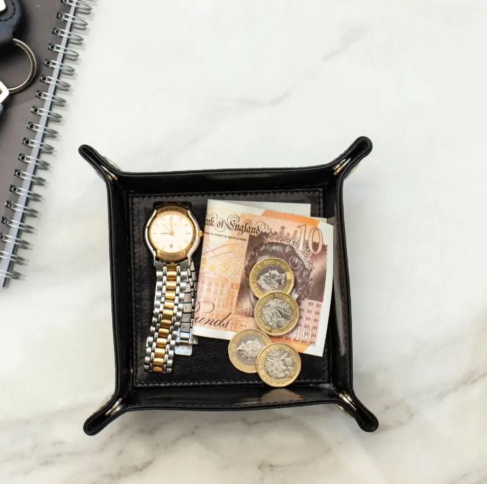 Leather Tidy Tray