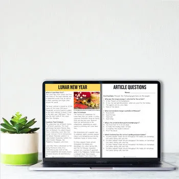 Lunar New Year Non-Fiction Article