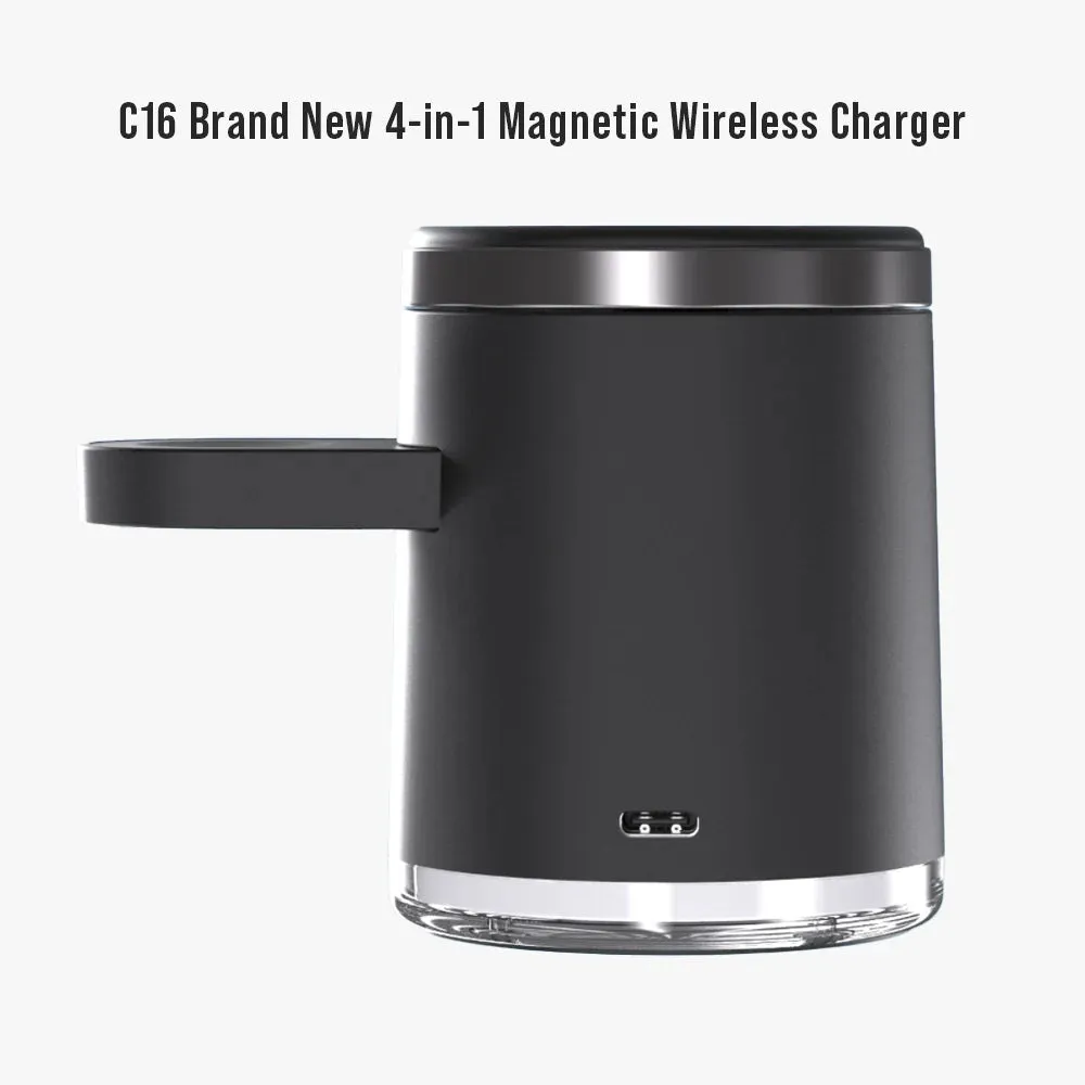 Marvans VoltX 4-in-1 Compact Magnetic Wireless Charging Station