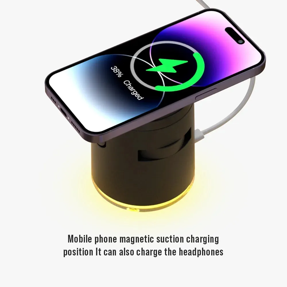 Marvans VoltX 4-in-1 Compact Magnetic Wireless Charging Station