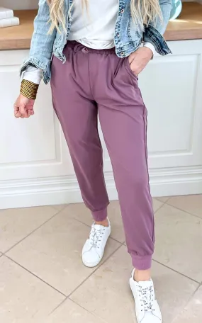 Mauve Everyday Joggers by Salty Wave*
