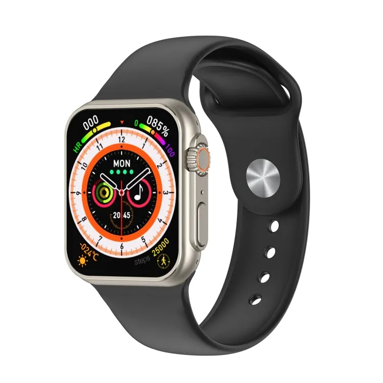 N8 Ultra Smart Watch with 2.02-Inch Square Display - Heart Rate & Blood Oxygen Monitoring