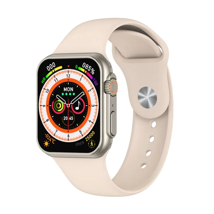 N8 Ultra Smart Watch with 2.02-Inch Square Display - Heart Rate & Blood Oxygen Monitoring