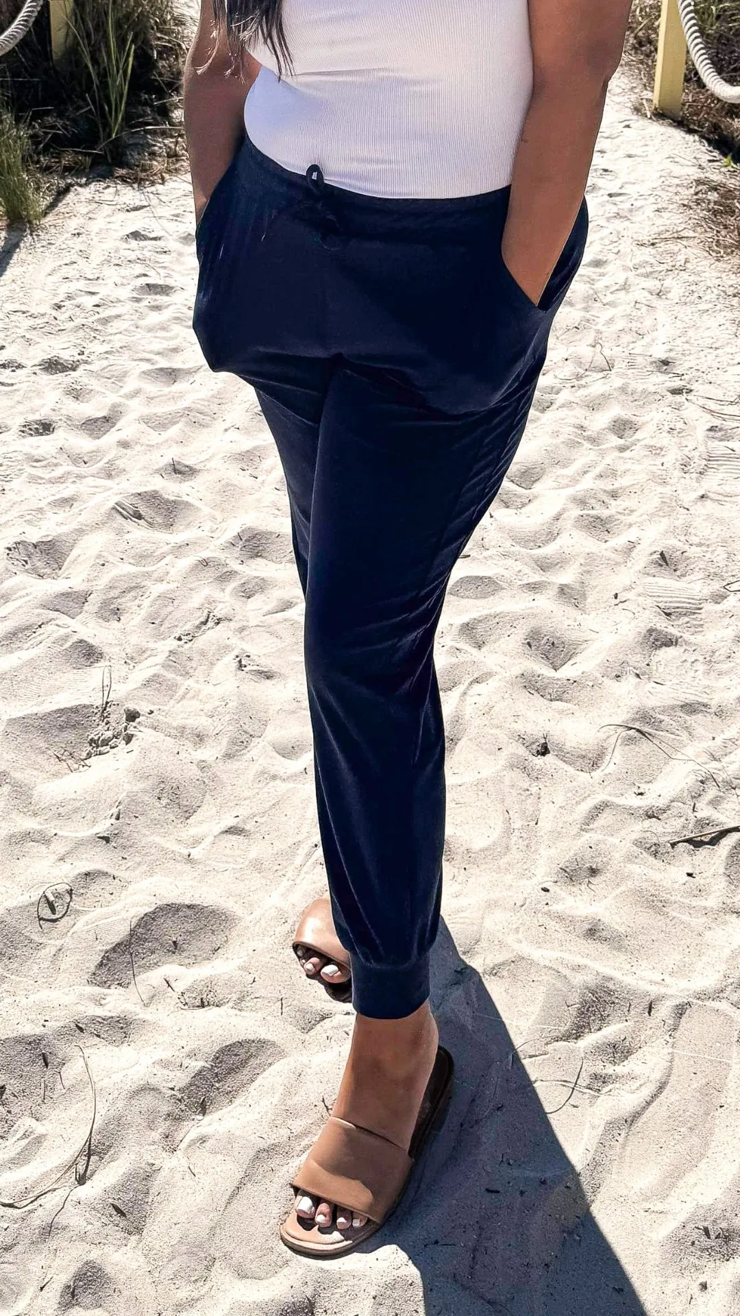 Naval Blue Everyday Joggers by Salty Wave*