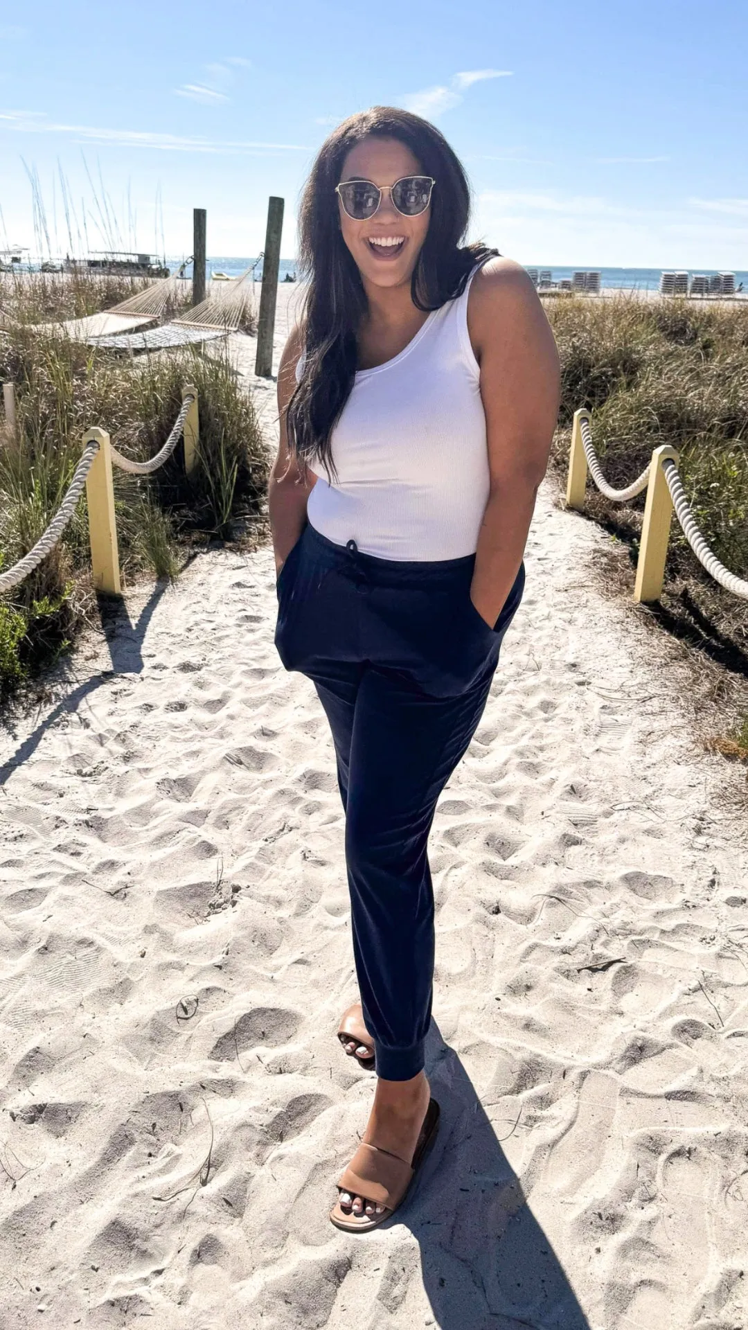 Naval Blue Everyday Joggers by Salty Wave*