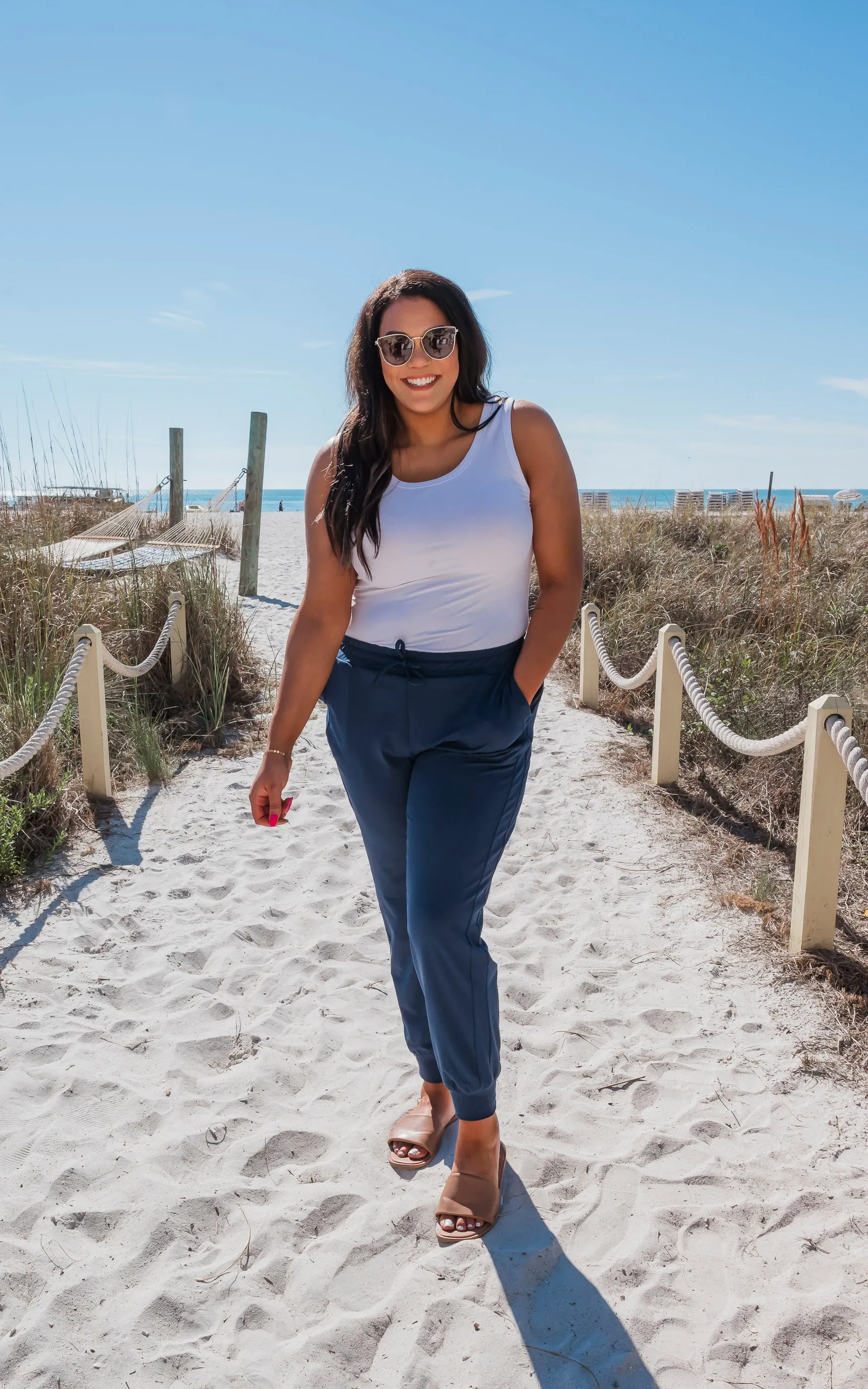 Naval Blue Everyday Joggers by Salty Wave*
