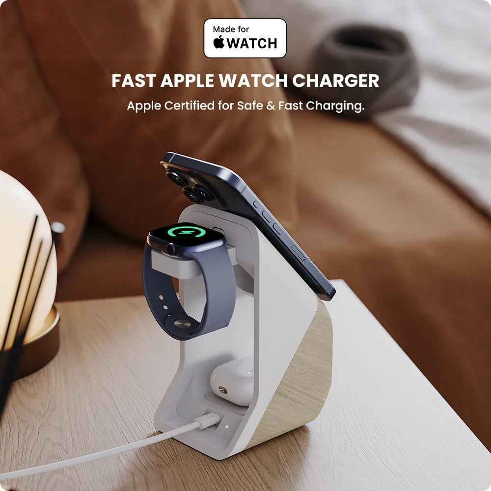 NOVA 3-in-1 Fast Wireless Charging Station