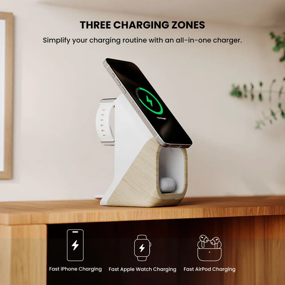 NOVA 3-in-1 Fast Wireless Charging Station