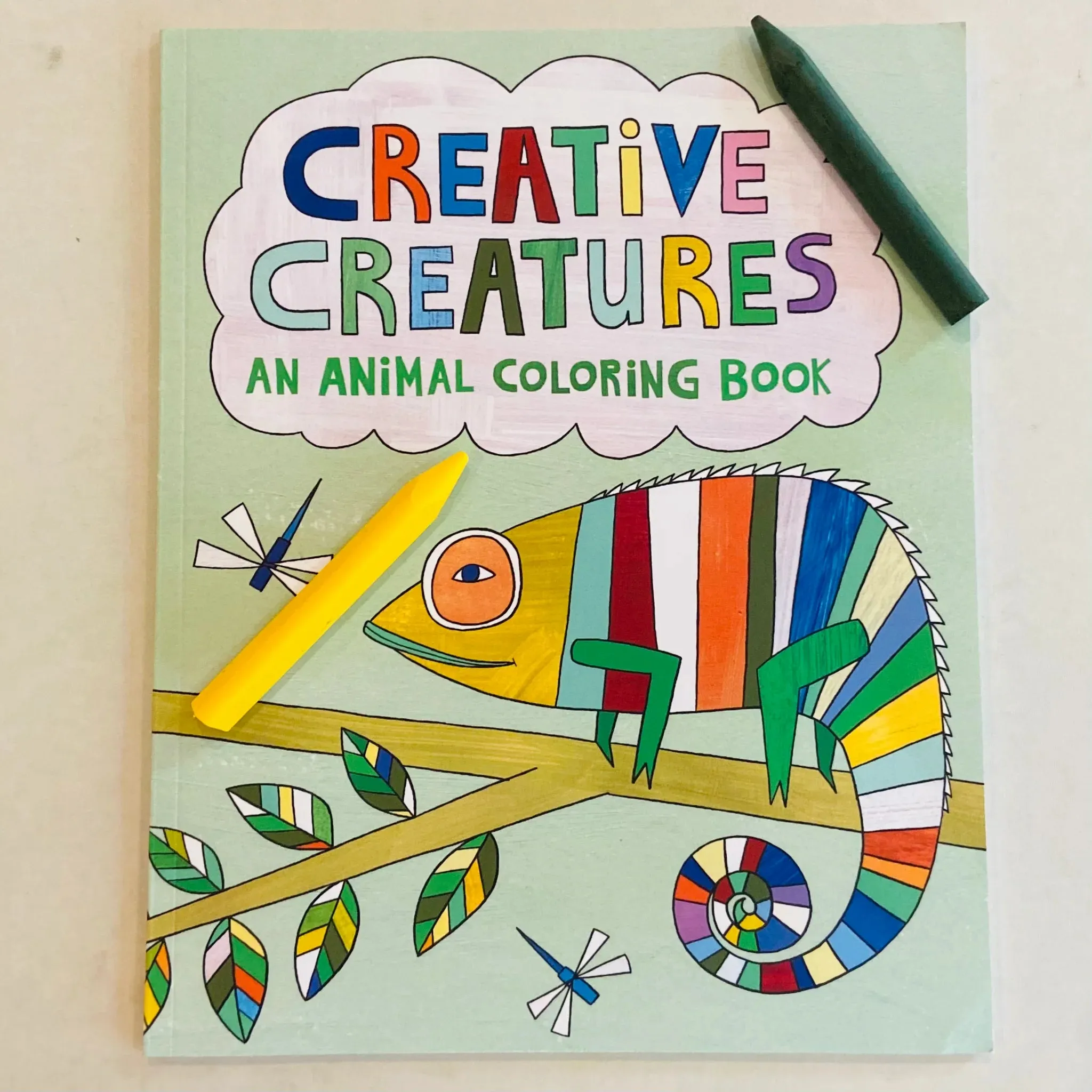 Offline, Screen Free Fun.  Kids Activity Books and Crayons