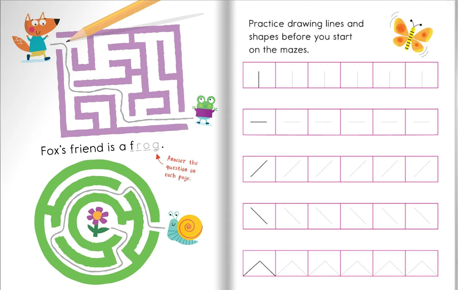 Offline, Screen Free Fun.  Kids Activity Books and Crayons