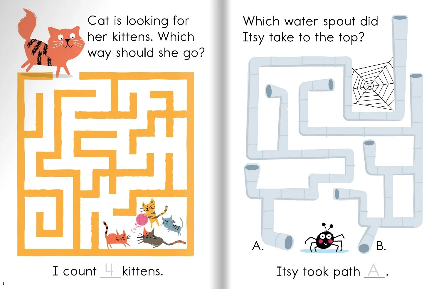 Offline, Screen Free Fun.  Kids Activity Books and Crayons