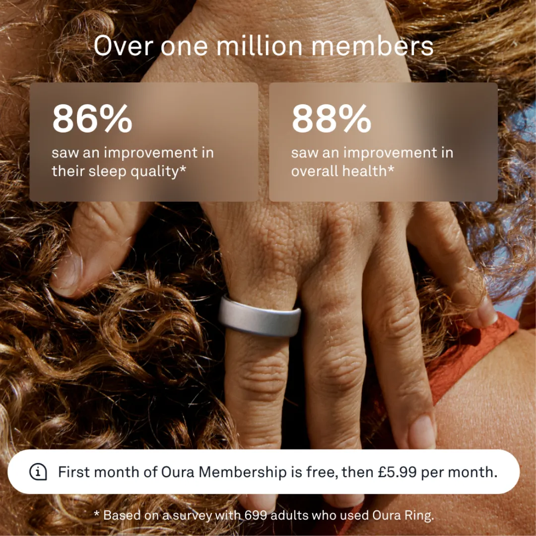Oura Ring 4 - Brushed Silver