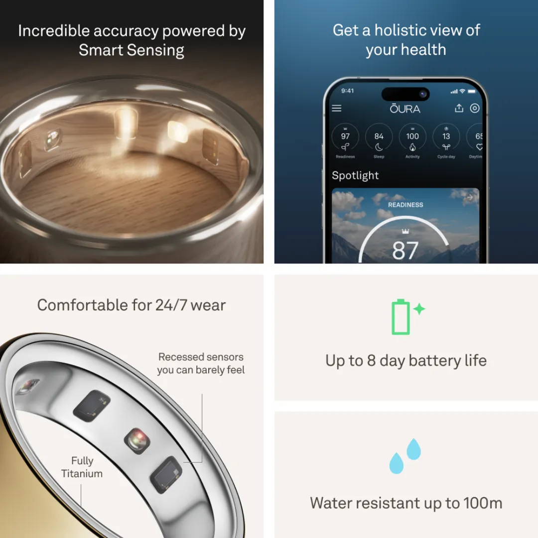 Oura Ring 4 - Gold