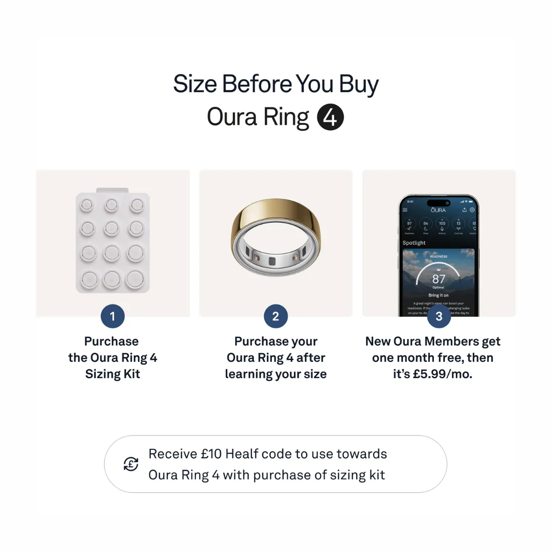Oura Ring 4 - Gold