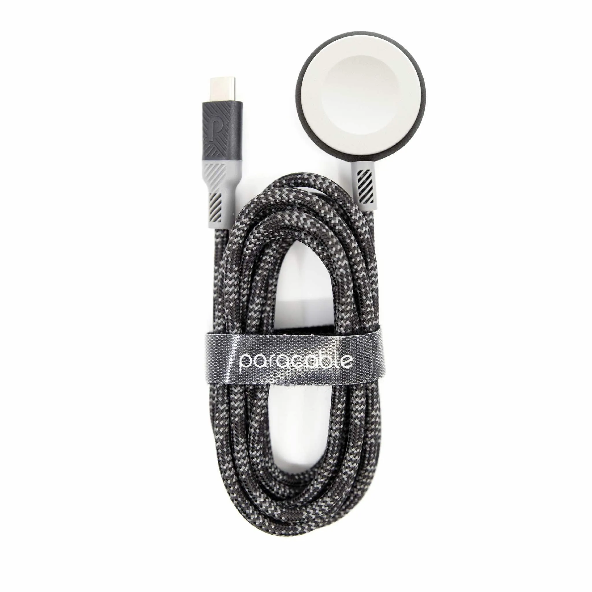 Paraflex™ Apple Watch Charger to USB-C (Carbon)