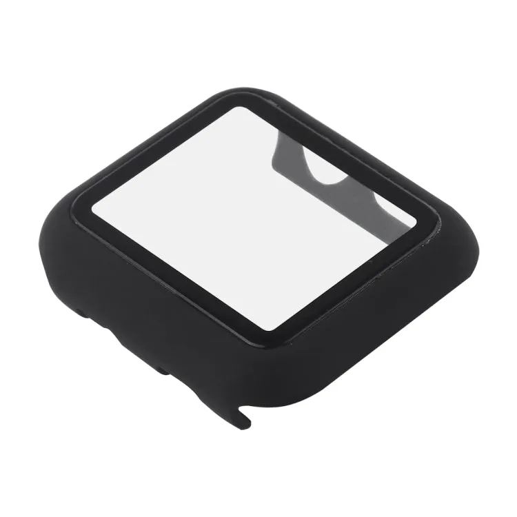 PC   Glass Protective Case for Apple Watch Series 3 & 2 & 1 38mm(Black)