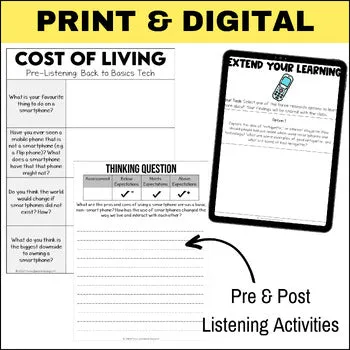 Podcast Listening Comprehension Lesson - Back To Basics Tech