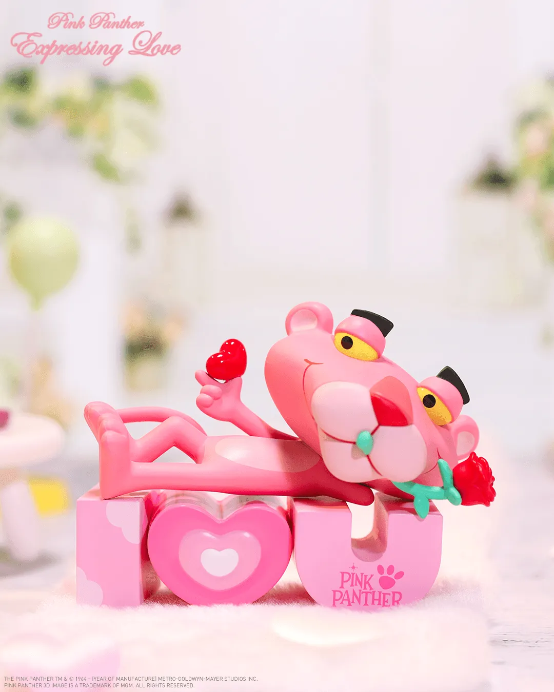 POP MART Pink Panther Expressing Love Series