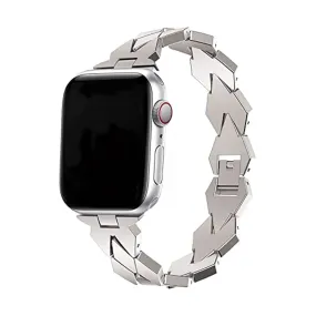 RadiantGem Stainless Steel Women's Watch Band