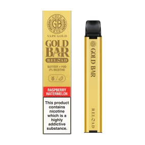 Raspberry Watermelon Gold Bar Reload Prefilled Pod Kit