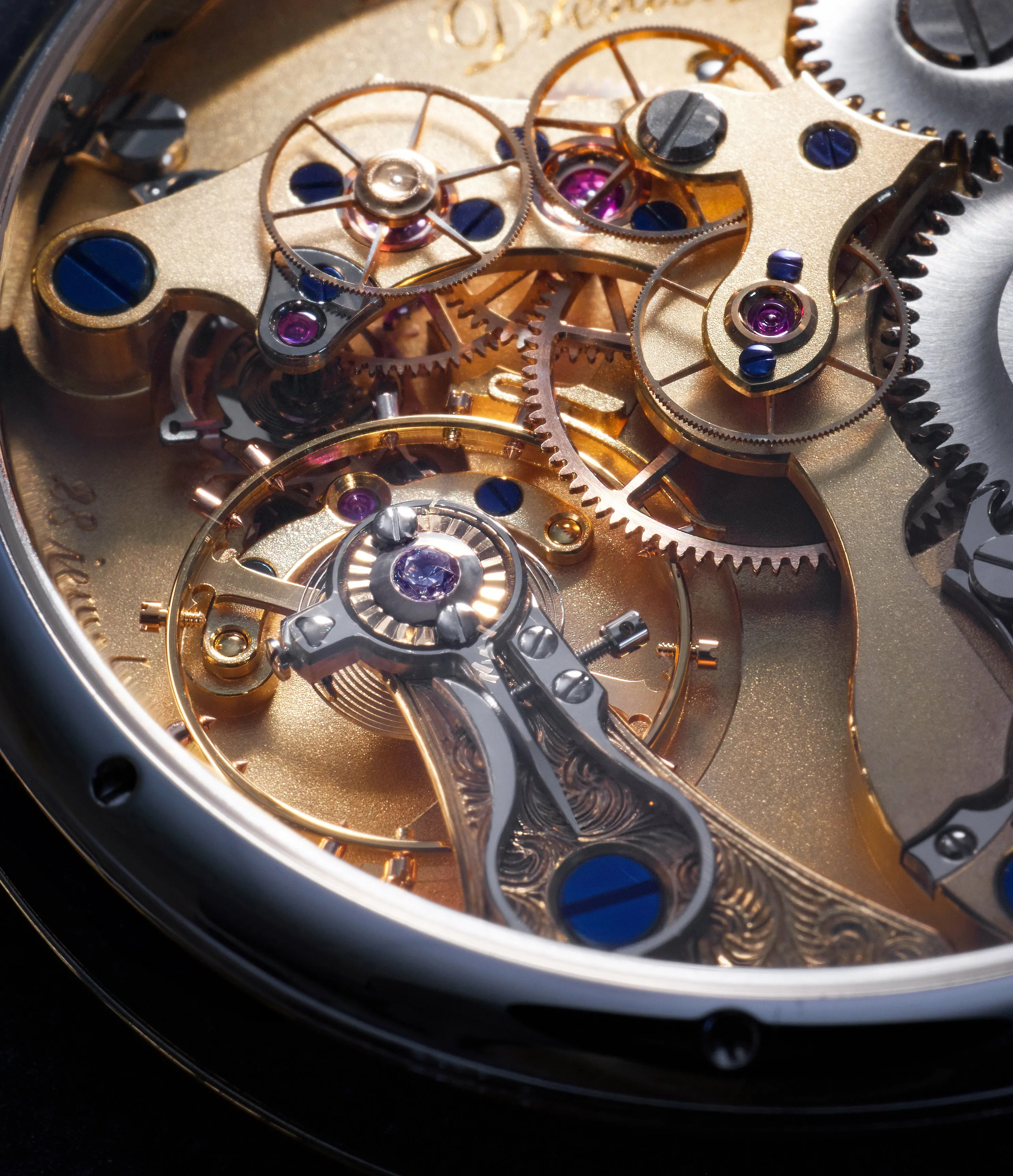 Remontoir Jumping Seconds | Unique Piece | Platinum