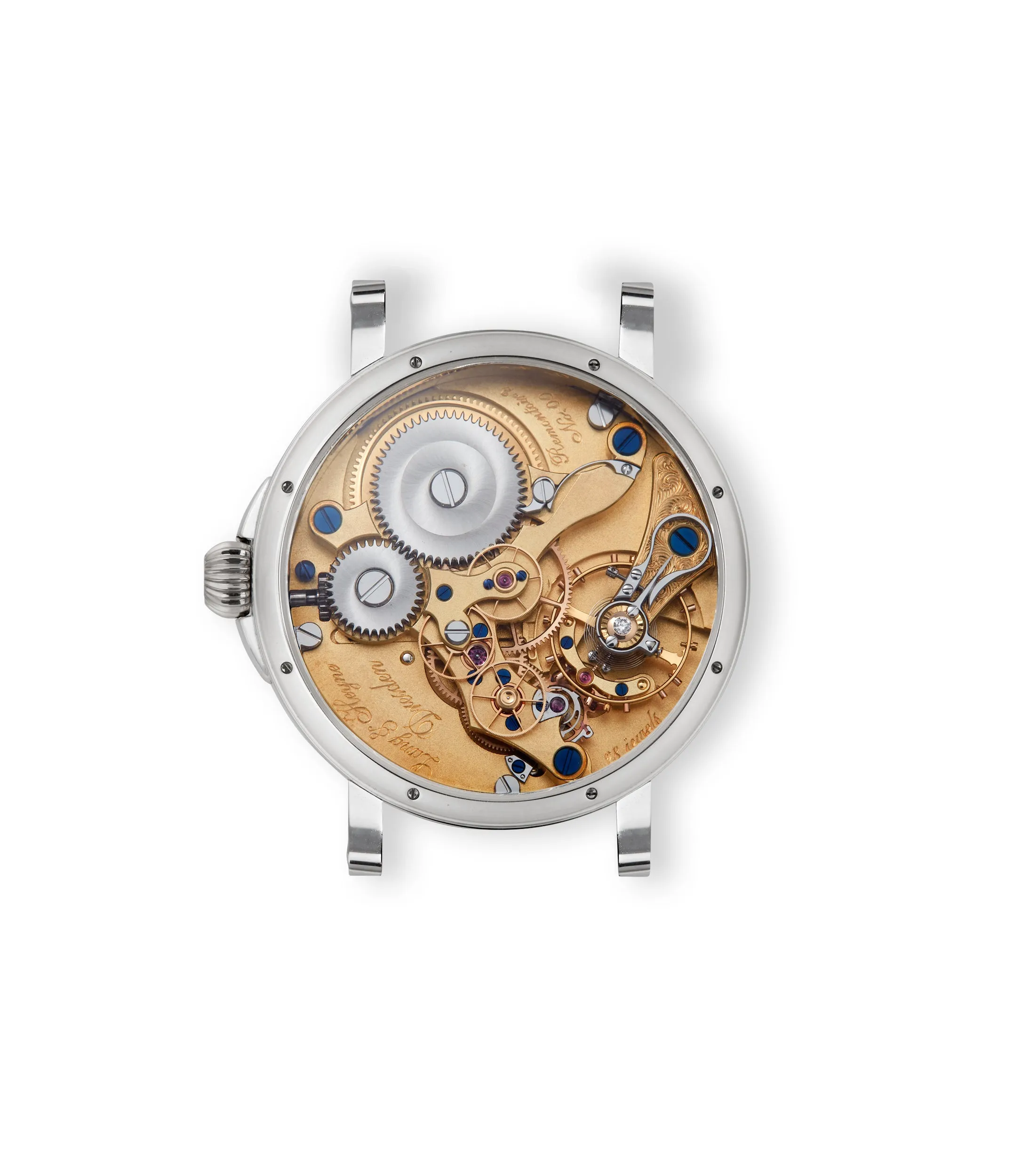 Remontoir Jumping Seconds | Unique Piece | Platinum