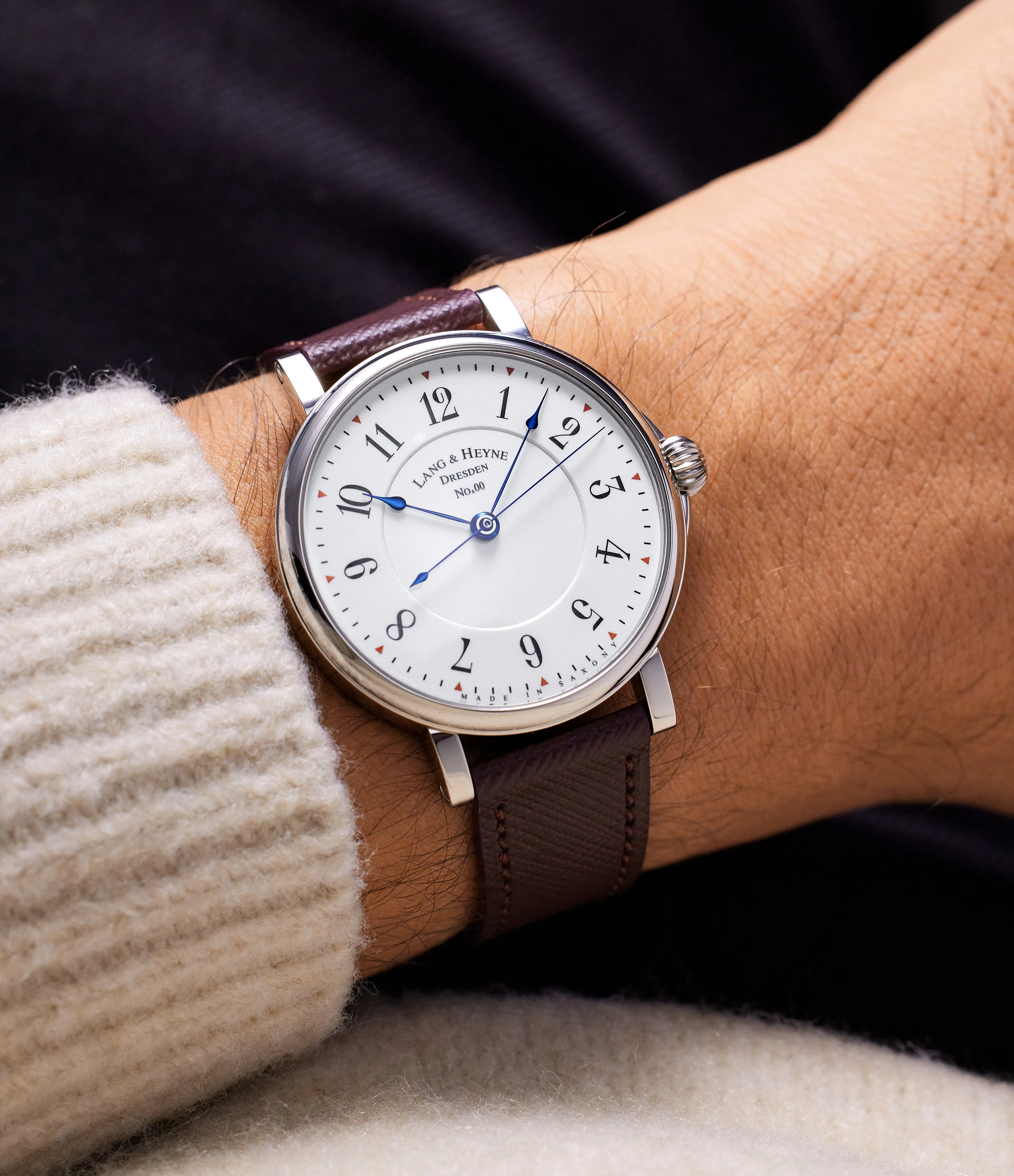 Remontoir Jumping Seconds | Unique Piece | Platinum