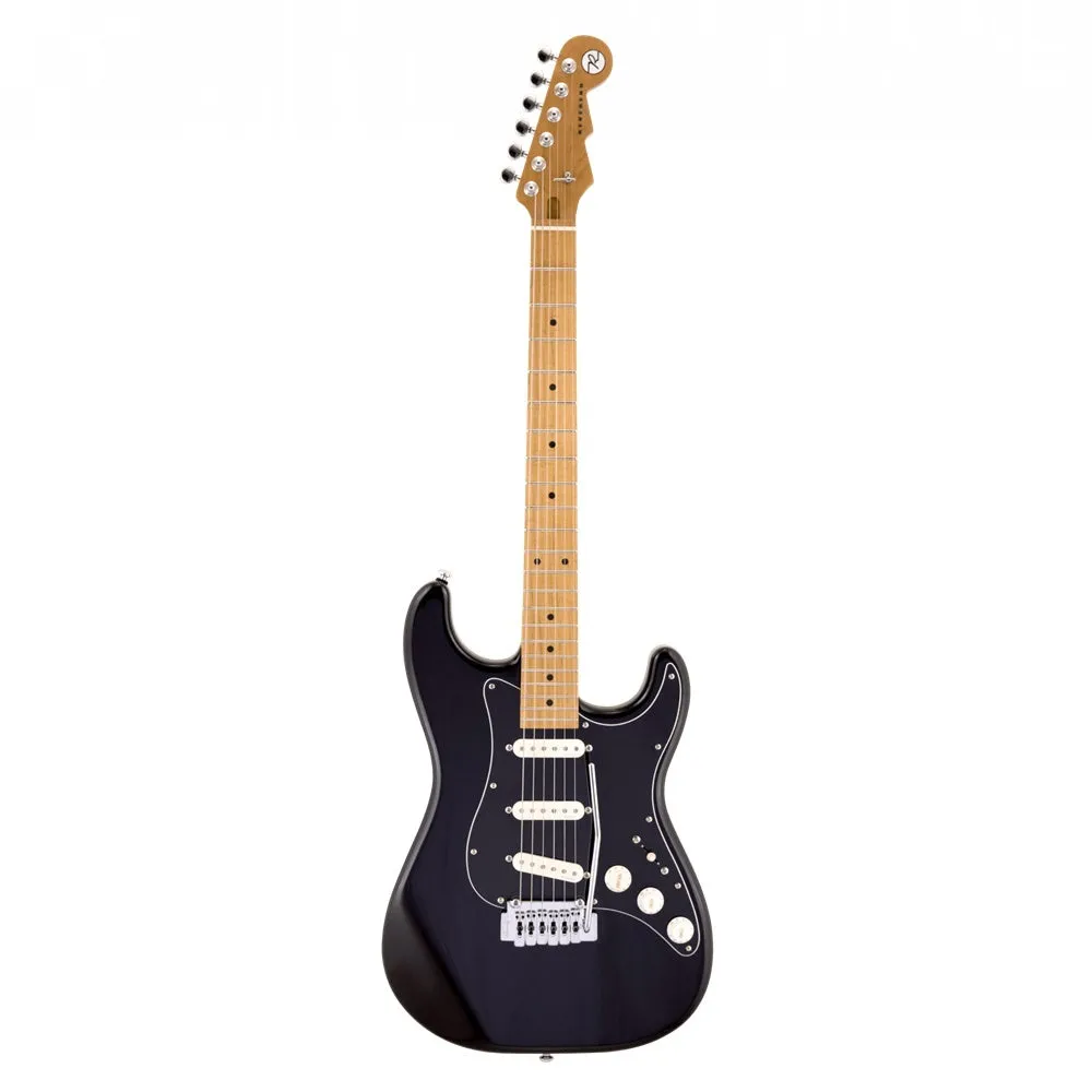 Reverend Gil Parris GPS Electric Guitar in Midnight Black with Roasted Maple Fingerboard MDBK-RM