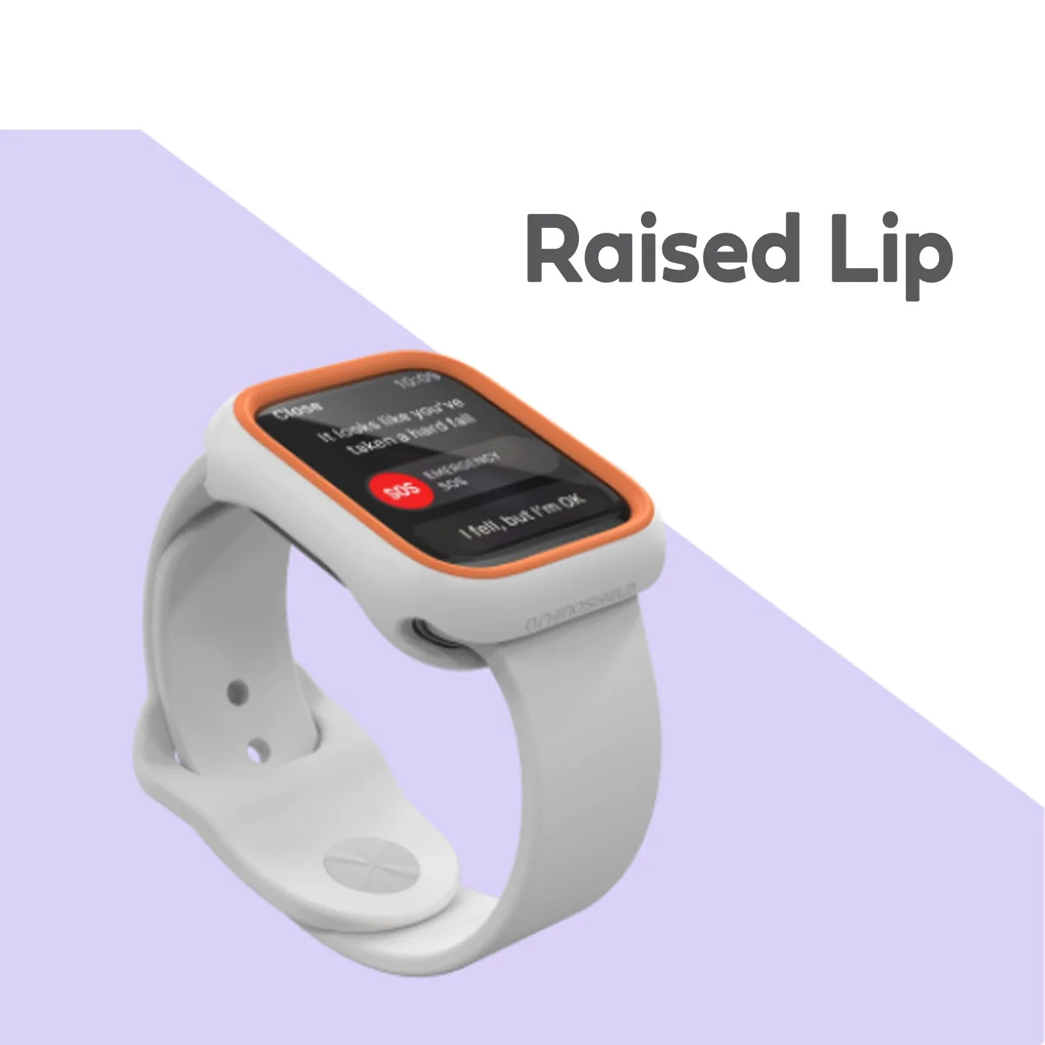 RhinoShield Apple Watch Series 1/2/3 CrashGuard NX Bumper Case 42mm Lavender