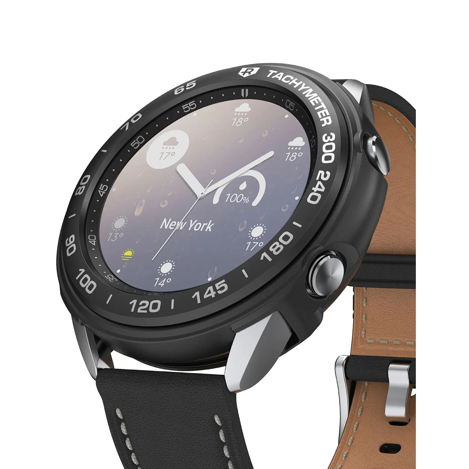 Ringke Galaxy Watch 3 45mm Styling 10 Air Sports Black Case  Bezel Combo Pack