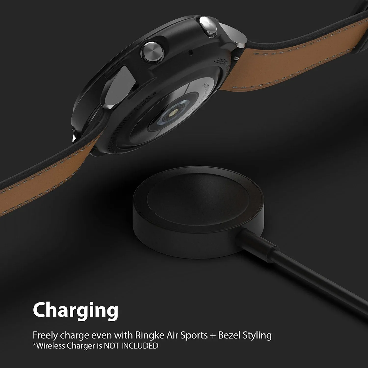 Ringke Galaxy Watch 3 45mm Styling 10 Air Sports Black Case  Bezel Combo Pack