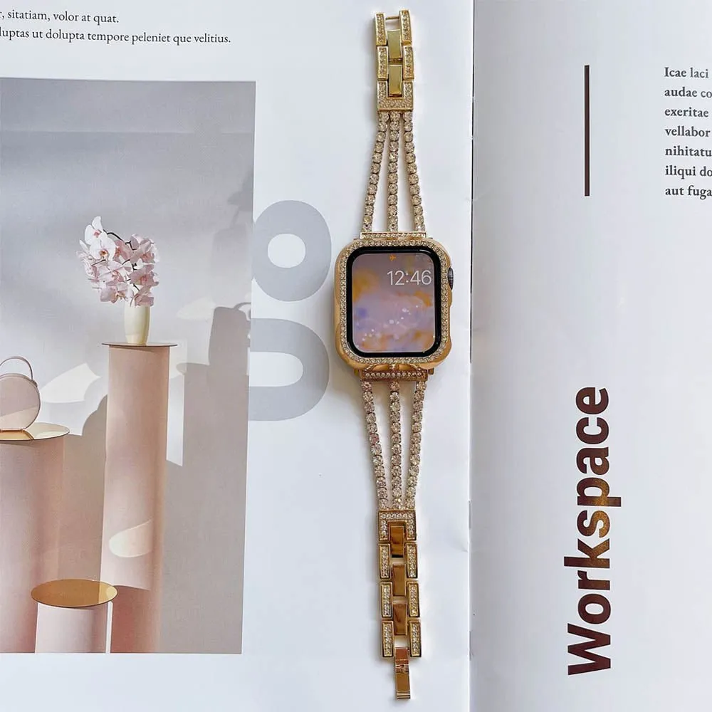 RoséGlow Apple Watch Band