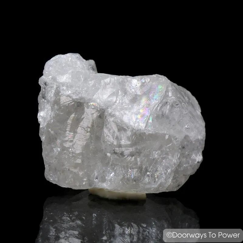 Russian Phenacite Crystal & Synergy 12 Stone w/ Rainbows