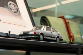 Saab 900 Turbo Coupe Dealer Promo Model Silver