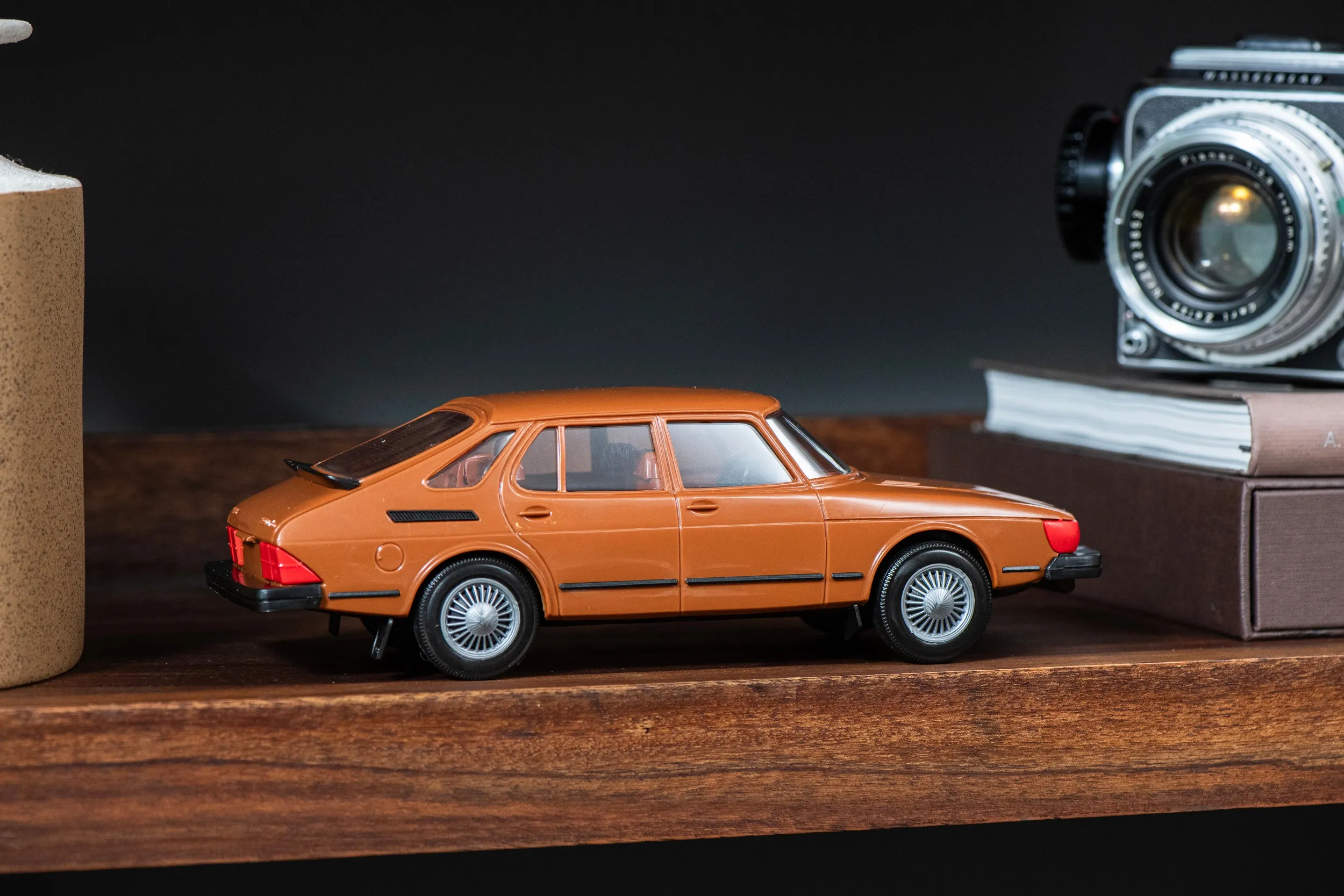 Saab 900 Turbo Sedan Dealer Promo Model Brown