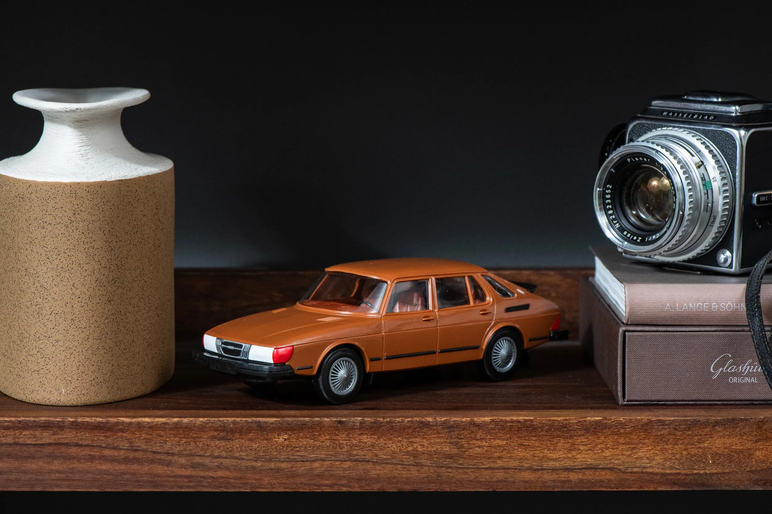 Saab 900 Turbo Sedan Dealer Promo Model Brown