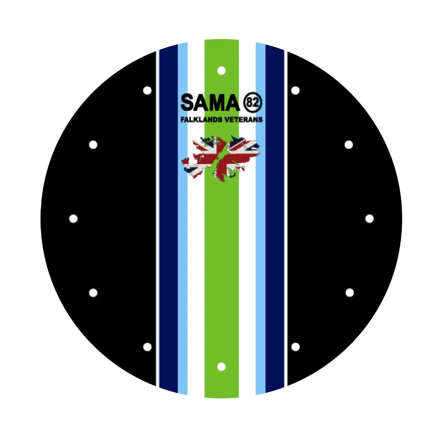 SAMA 82 Falklands Veterans - Leather Strap 42mm Bezel Watch