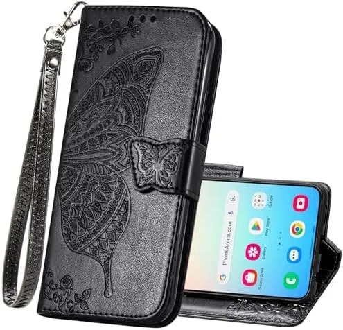 Samsung Galaxy S24 Ultra Women Flip Folio PU Leather Protective Case