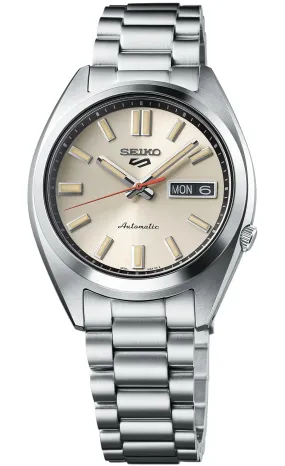 Seiko 5 Sport Automatic Ivory Dial Watch SRPK91